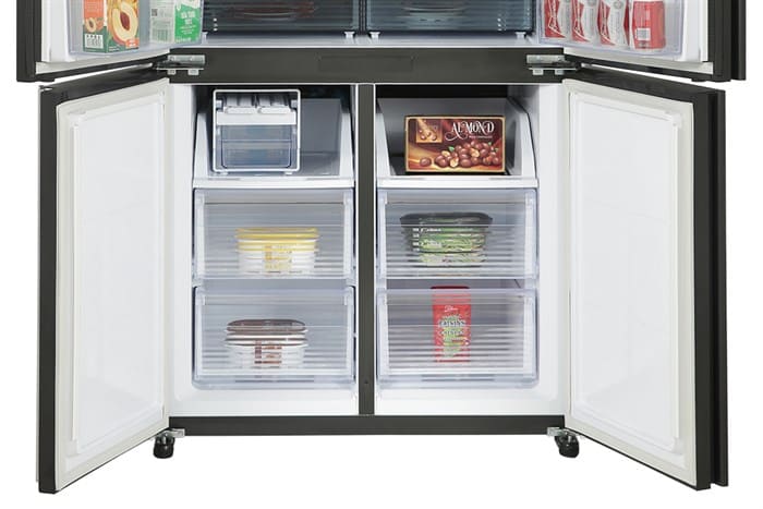 Tủ lạnh Sharp Inverter 572 lít Multi Door SJ-FXP640VG-BK